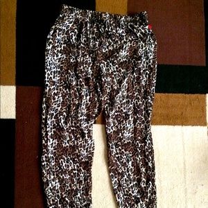 Marilyn Monroe Leopard Print Joggers